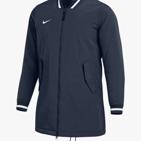 Nike Blue dugout jacket Windbreakers